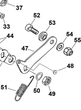 Rotax carburettor spring bush 963015