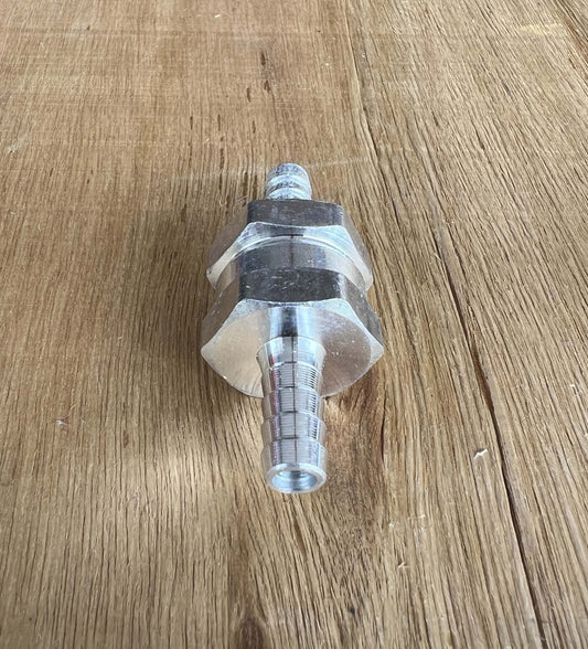 Valvola di non ritorno metallica diam.8