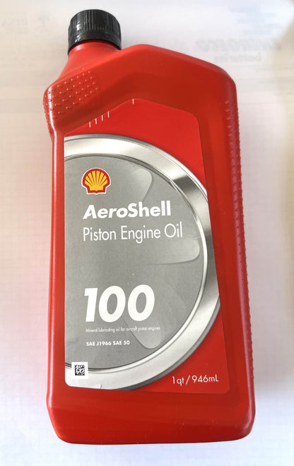 AeroShell Piston Engine Oil W100