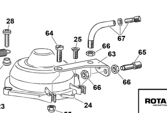 Tubetto curvo per carburatore