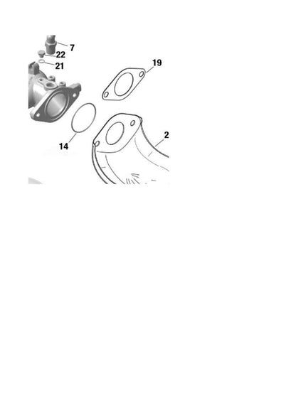 Guarnizione collettore Rotax 931640